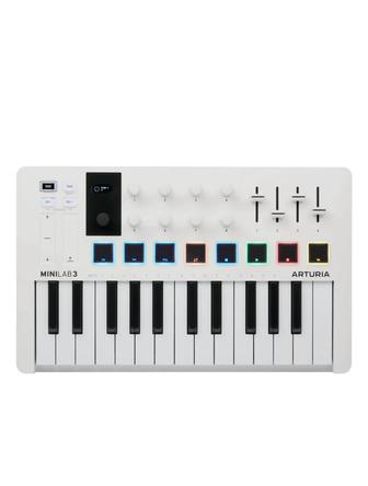 MIDI-клавиатура Arturia MiniLab 3 (белая) отличное состояние
