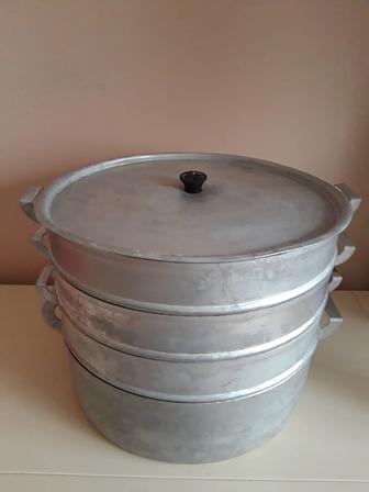 Мантоварка и посуда разная