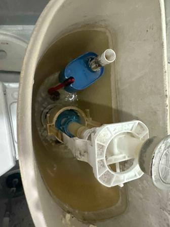 Устранить неисправность унитаза