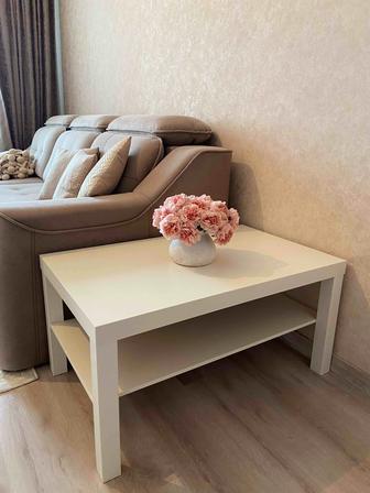Стол ИКЕА ЛАКК, 90х55х45 см цвет белый
