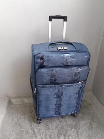 ПРОДАМ ДЁШЕВО чемодан, БОЛЬШОЙ, 100л. (27х48х60см). Полипропилен, ЕС, бу