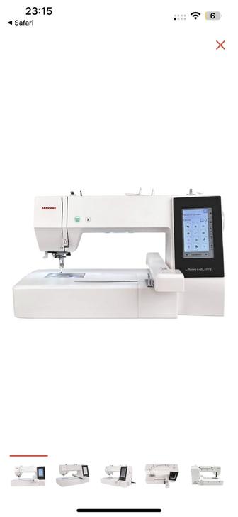 JANOME 500 E вышивальная машина