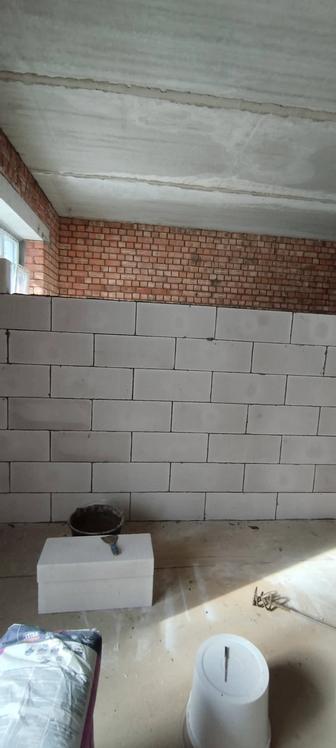 Мастер каменщик! Услуга Перегородка стены Газоблоком,кирпичом