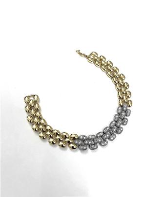 Браслет с кристаллами Сваровски