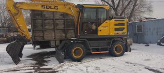 Аренда колесного экскаватора 140