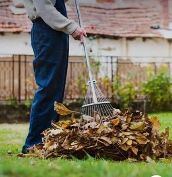 Уборка территорий от мусора!