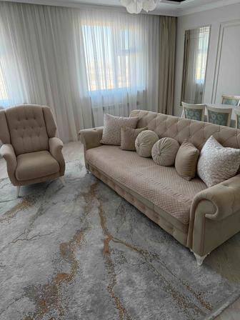 Продам диван с креслом