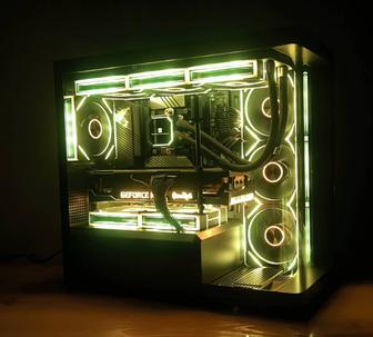 Игровой ПК Аквариум Jonsbo D300 Core i5-13600K RTX 3080 32GB