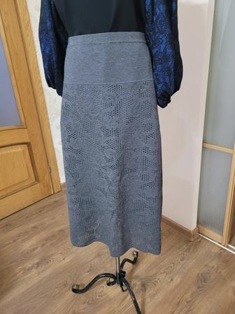 Женская трикотажная юбка