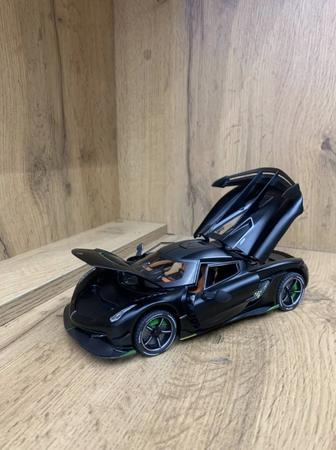 Машина Металл модель koenigsegg Jesko absolut металл, мультиколор carbon