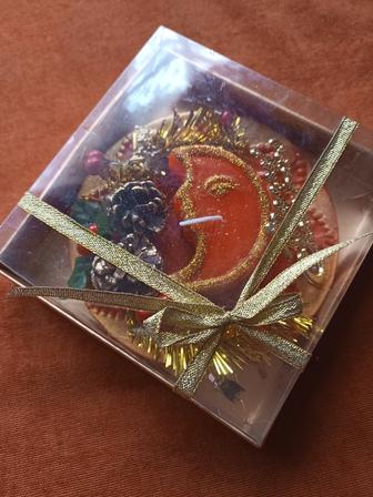 Свечи новогодние