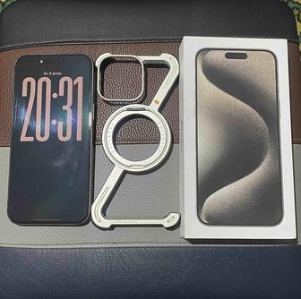 Айфон 15 про max 256 гб ( натуральный титан)