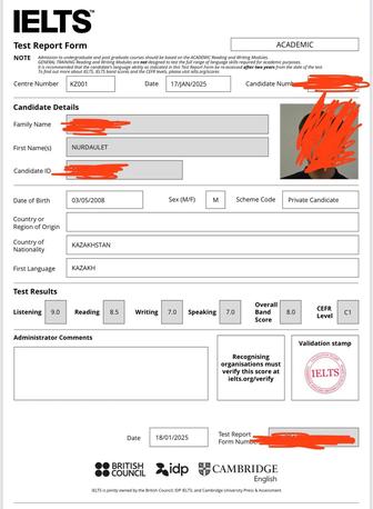 Репетитор с IELTS 8.0(C1) для детей и подростков от уровня elementary