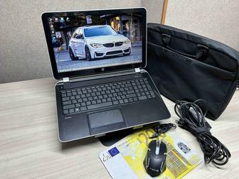 Hp SSD 8 ядерный ноутбук в полном комплекте