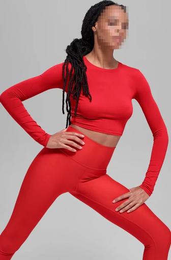 ALO Yoga red set / красный комплект