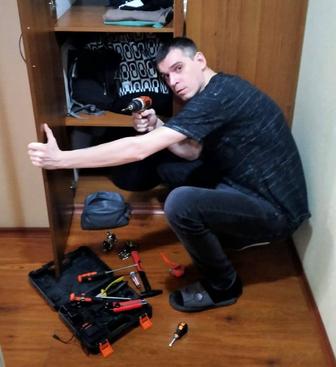 Сборка мебели,разборка и ремонт любой сложности.Услуги мебельщика,сборщика.