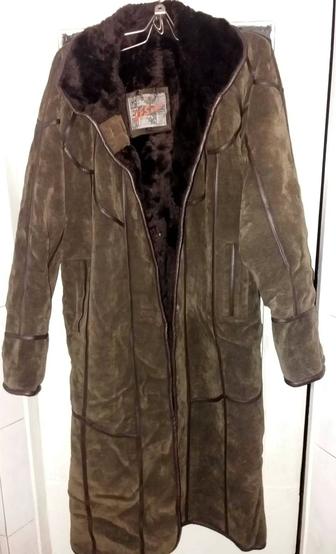 Продам новую корейскую дубленку с капюшоном