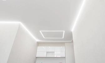 Слив воды с натяжного потолка (натяжной потолок) электрика