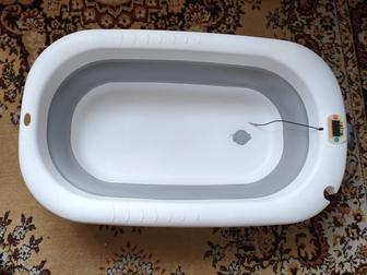 Ванночка для купания складная с термометром