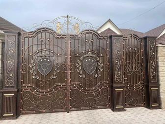 Покраска ворот, дверей