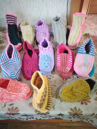 Следки вязанные