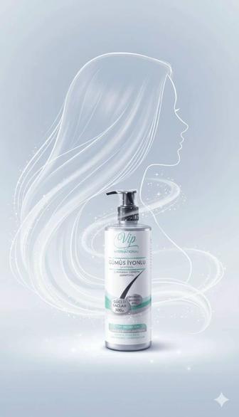 VIP International Gm yonlu ampuan
Шампунь с ионами серебра