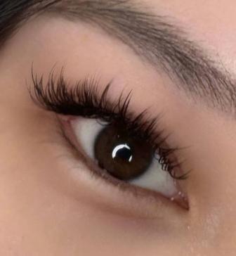 Наращивание ресниц любой объем 5000тг !