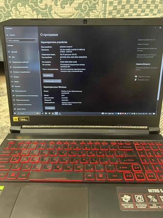 Продаю игровой ноутбук Acer Nitro 5