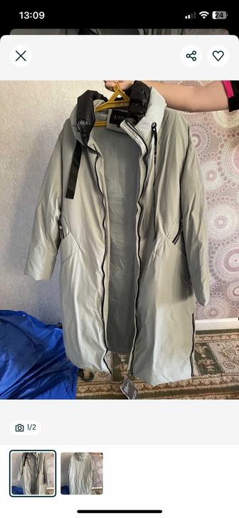 Продам теплую куртку 50-56 размеры. Оверсайз.