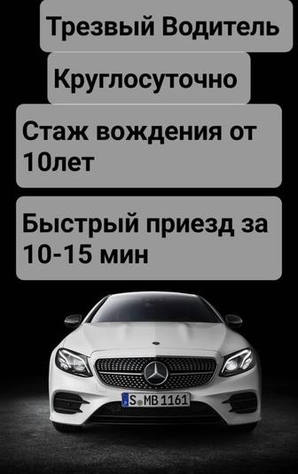 Трезвый водитель!