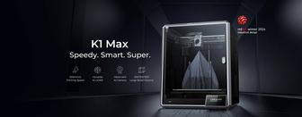 Creality K1 MAX 3D Printer Camera AI самый быстрый 3Д принтер