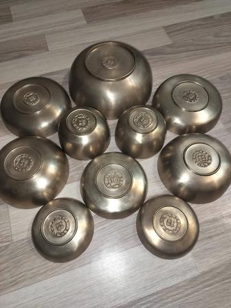 Элитный набор корейской бронзовой посуды Юги (Yugi) 10 предметов