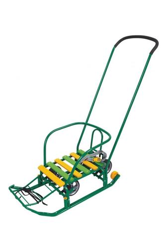 Санки с колесиками