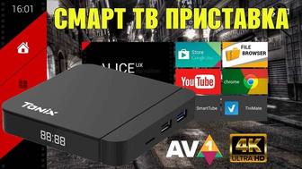 Новые Tv box приставка Tanix W2 от 16000 тг.