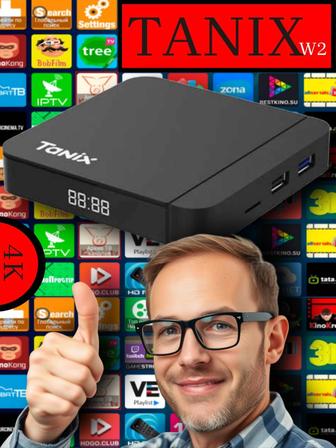 Новые Tv box приставка Tanix W2