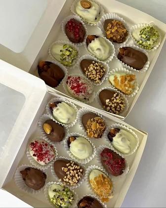 Финики в шоколаде