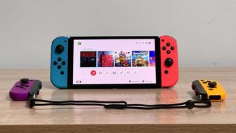 Nintendo Switch OLED почти новый