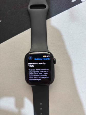 Apple Watch 10 42мм черный с чеком и гарантией