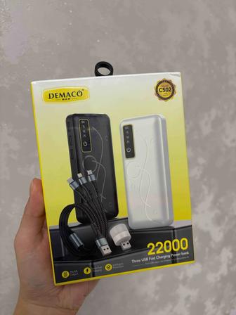 Powerbank Demaco 22000mAh новый