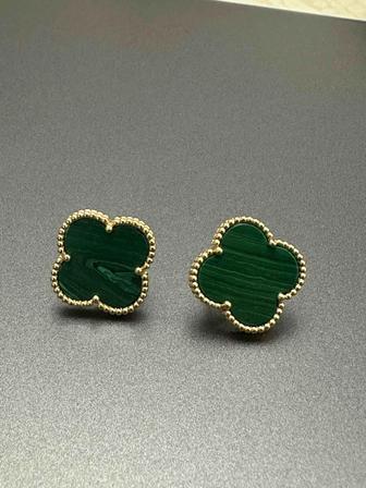 ITALY, 585 серьги, сережки. Желтое золото