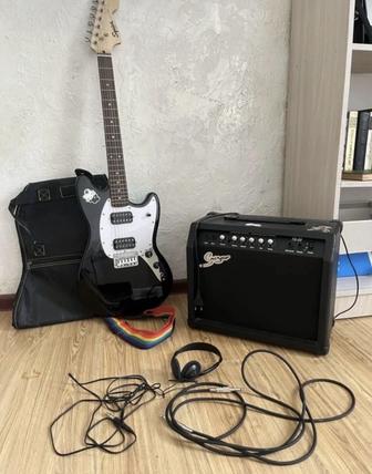 Электрогитара с полной комплектацией