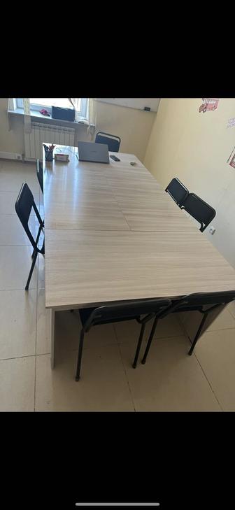 Парты, стулья, доска