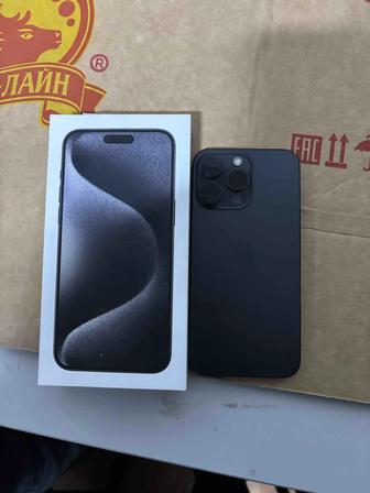 Продам IPhone 15 pro max 256 черный срочно