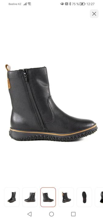 Продам Новые зимние сапоги кожаные 39размер, Riker