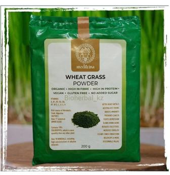 Витграсс Пшеница проросшая Organic 200гр WHEAT GRASS POWDER