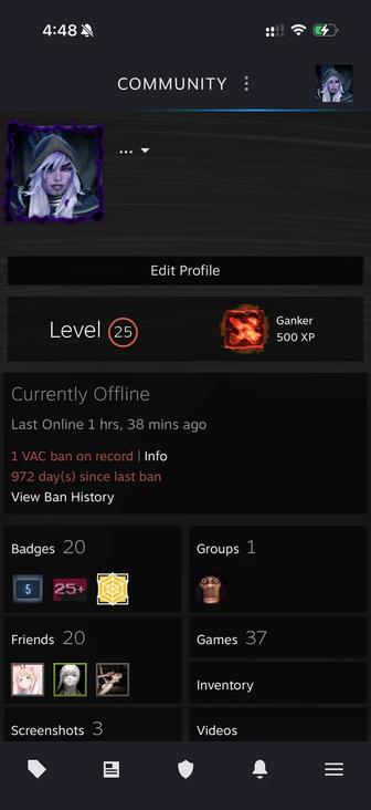 Стим аккаунт