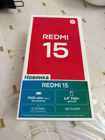 Redmi 15 6GB/128 GB Black
