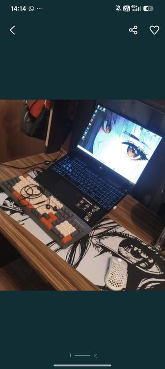 Игровой ноутбук в идеальном состоянии