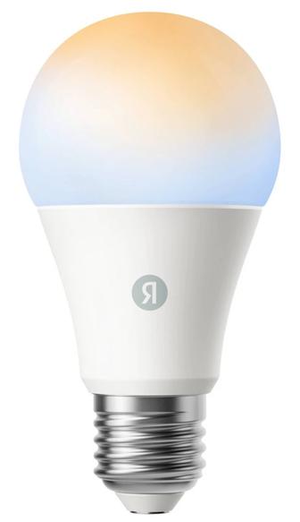 Лампочка Яндекс 9W E27, умная, теплый белый