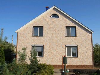 Сайдинг кирпич, сланец.